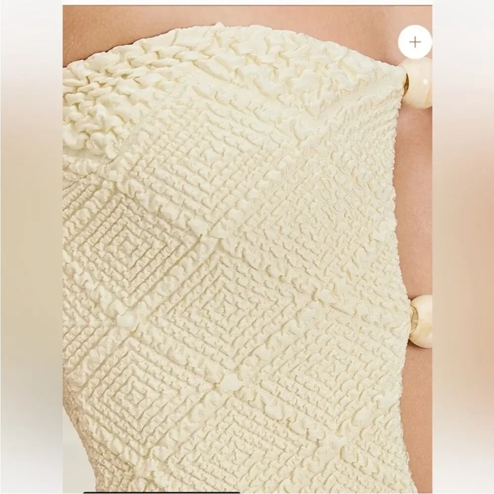 Devon Windsor Jasper Top Jace Mini Skirt Butter Texture Knit Matching Set Large